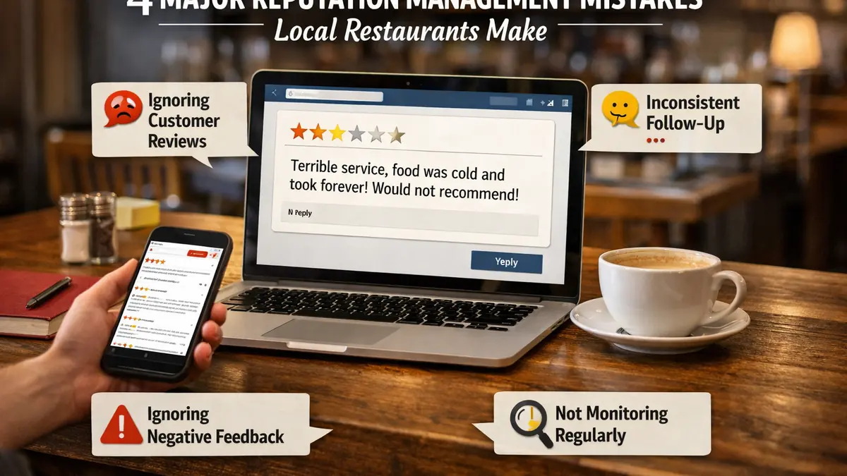 Reputation Management Mistakes Small Restaurants Should Avoid to Build Trust and Grow featured image