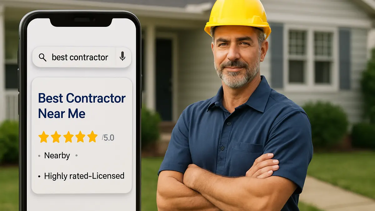How to Become the #1 Answer When Customers Search "Best Contractor Near Me" featured image