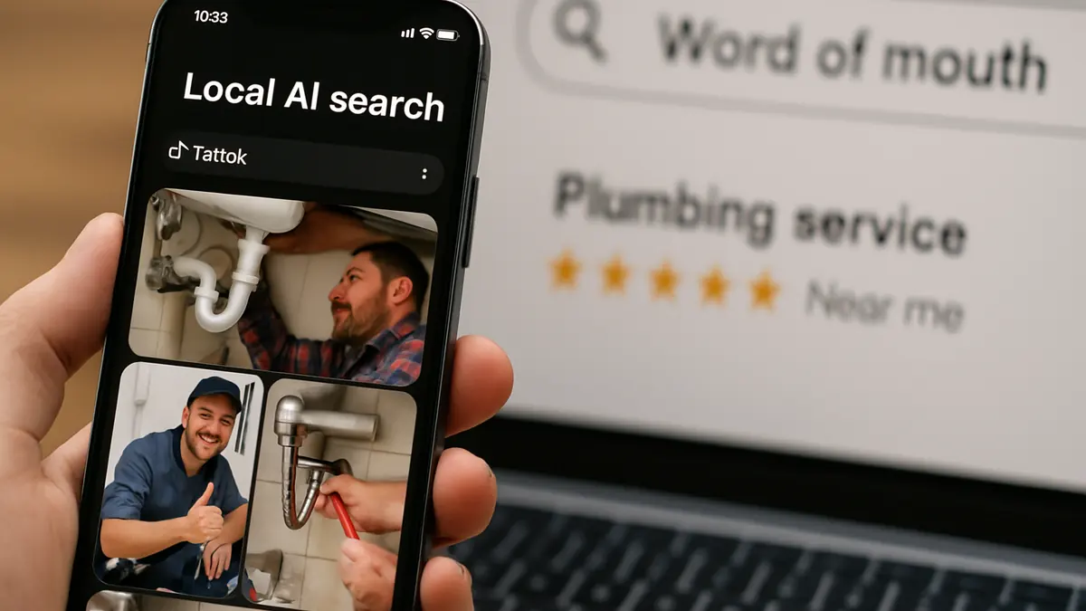 Local AI Search + TikTok = Word of Mouth - Reinvented featured image